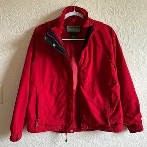 L.L. Bean Jacket - red, size S